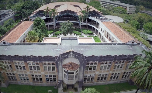 Vista aérea del Campus Sede Medellín