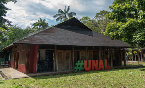 La UNAL Sede Amazonia está ubicada frente a la pista de aterrizaje del Aeropuerto Internacional Alfredo Vásquez Cobo, en las afueras de la ciudad de Leticia. Foto: Jeimi Villamizar - Unimedios