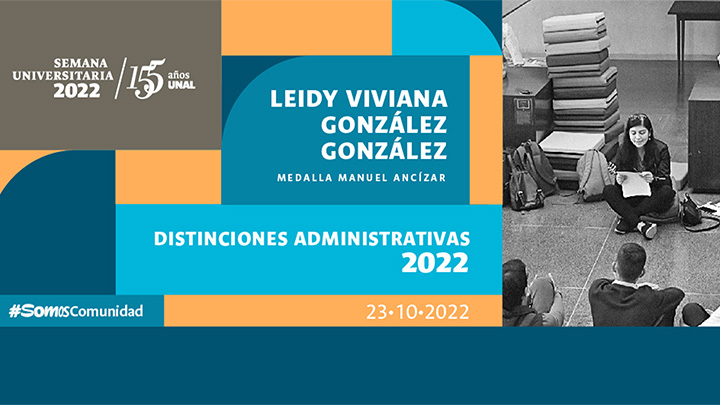 Imagen: Medalla Manuel Ancízar - Leidy Viviana González