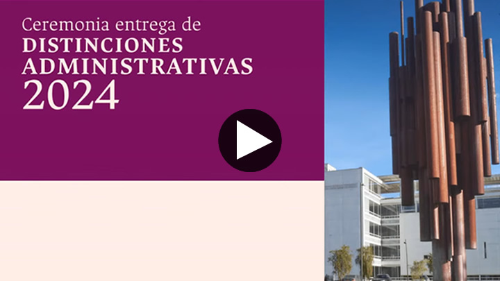 Imagen: Ceremonia de Entrega Distinciones Administrativas 2024