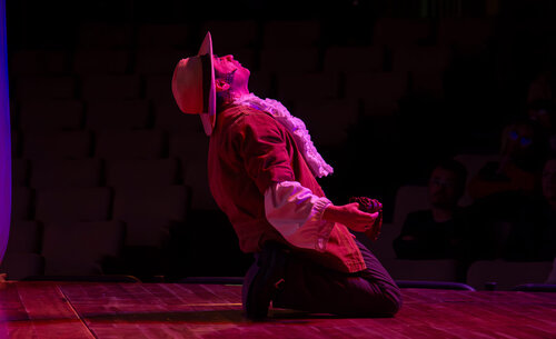 Ópera Manuela Libertadora: amor de Manuela y Simón o sueño de un país no fundado. Foto: Nicol Torres, Unimedios.