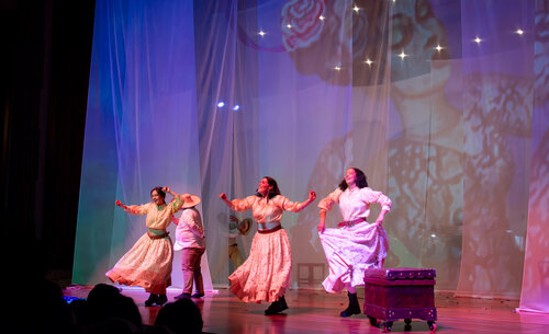 Ópera Manuela Libertadora: amor de Manuela y Simón o sueño de un país no fundado. Foto: Nicol Torres, Unimedios.