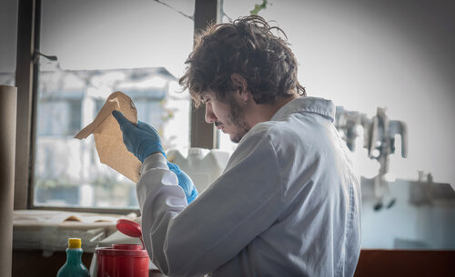 Laboratorio de fisiología, Sede Bogotá. Foto: Archivo, Unimedios.