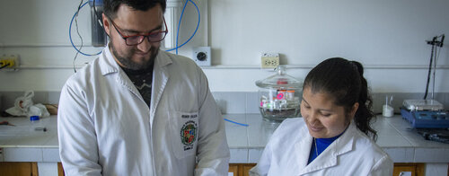 Laboratorio de frutas tropicales, UNAL Sede Bogotá. Foto Nicol Torres, Unimedios