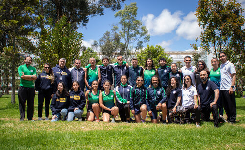 Embajadores UNAL es un proyecto liderado por la División de Actividad Física y Deporte, la Facultad de Medicina y la Unidad de Medios de Comunicación (Unimedios). Foto: Nicol Torres, Unimedios.