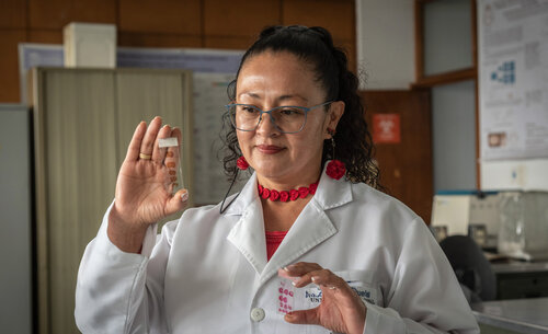 Laboratorio de Fisiología UNAL, Sede Bogotá. Foto: María Fernanda Londoño, Unimedios.