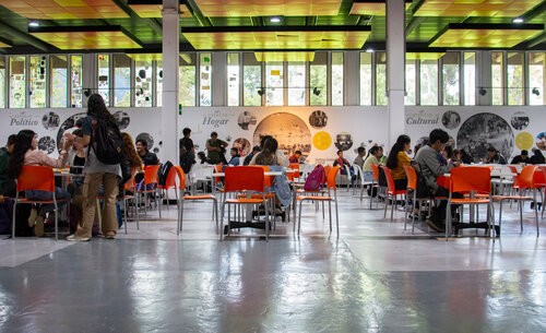 Comedor Central, UNAL Sede Bogotá. Foto: Nicol Torres, Unimedios.