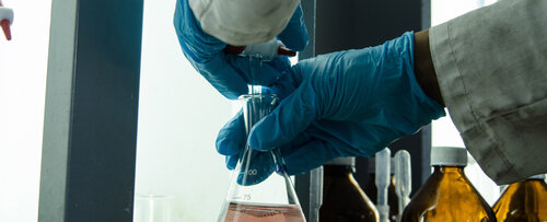 Laboratorio de Química, Sede Bogotá.  Foto: Archivo, Unimedios.