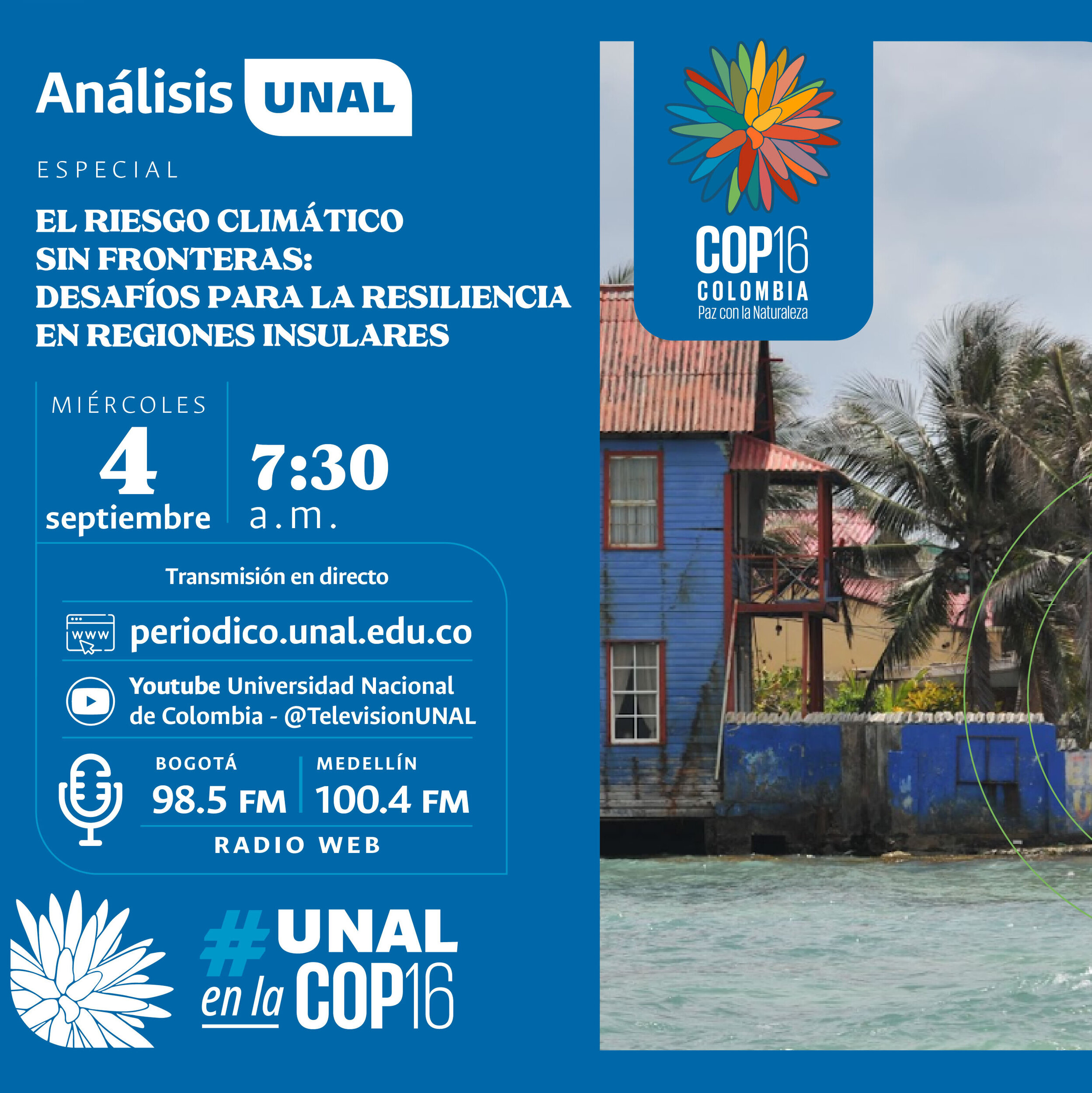 El riesgo climático sin fronteras: Desafíos para la resilencia en regiones insulares