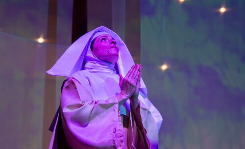 Ópera Manuela Libertadora: amor de Manuela y Simón o sueño de un país no fundado. Foto: Nicol Torres, Unimedios.