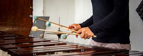 El Conservatorio de Música volvió a vibrar con el sonido de los instrumentos tocados por los estudiantes. Foto: Nicol Torres, Unimedios.