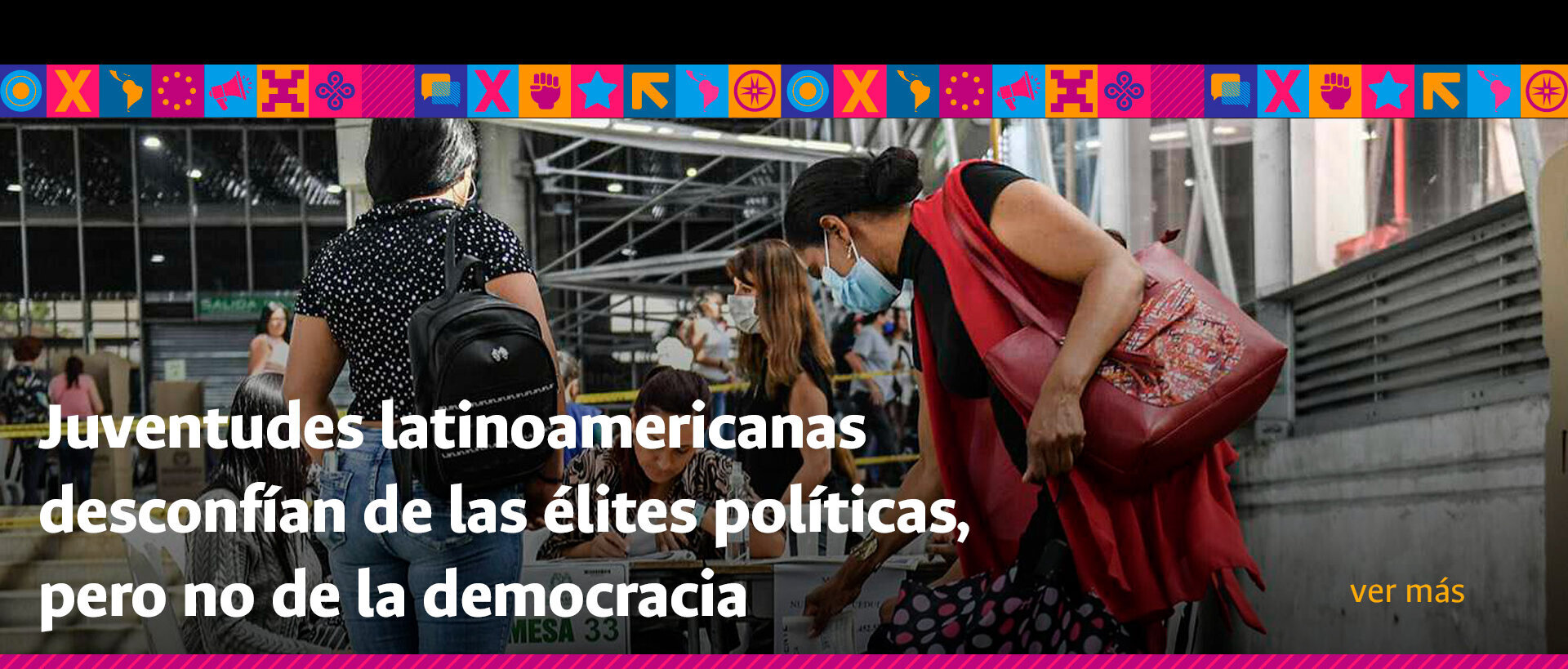 Juventudes latinoamericanas desconfían de las élites políticas, pero no de la democracia