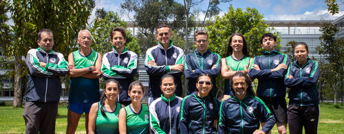 Este domingo 28 de julio 12 atletas de la UNAL participarán en la Media Maratón de Bogotá. Foto: Nicol Torres, Unimedios.