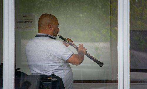 El Conservatorio de Música volvió a vibrar con el sonido de los instrumentos tocados por los estudiantes. Foto: Nicol Torres, Unimedios.